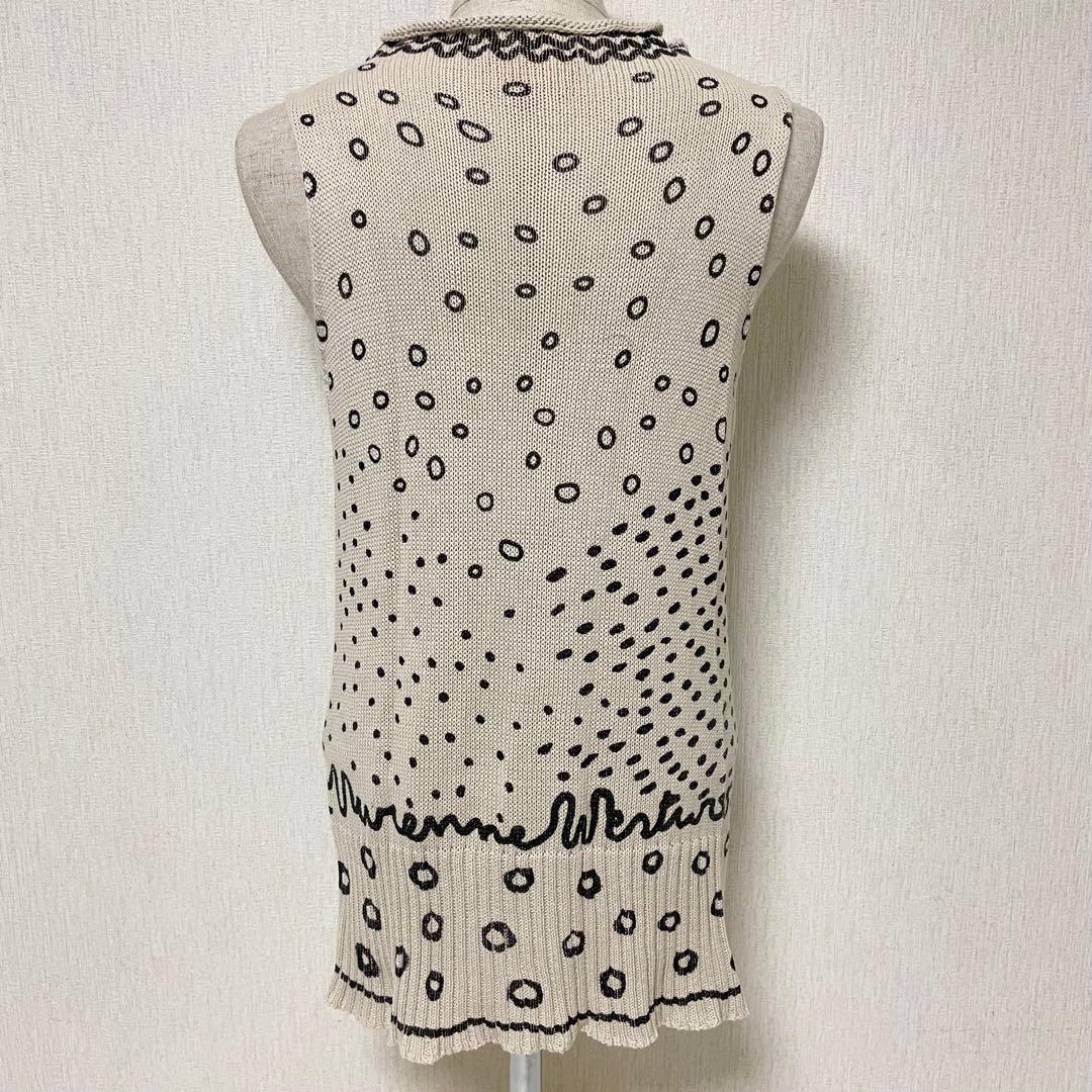 ヴィヴィアン ウエストウッド ニット タンクトップ 2 希少 ノースリーブ M