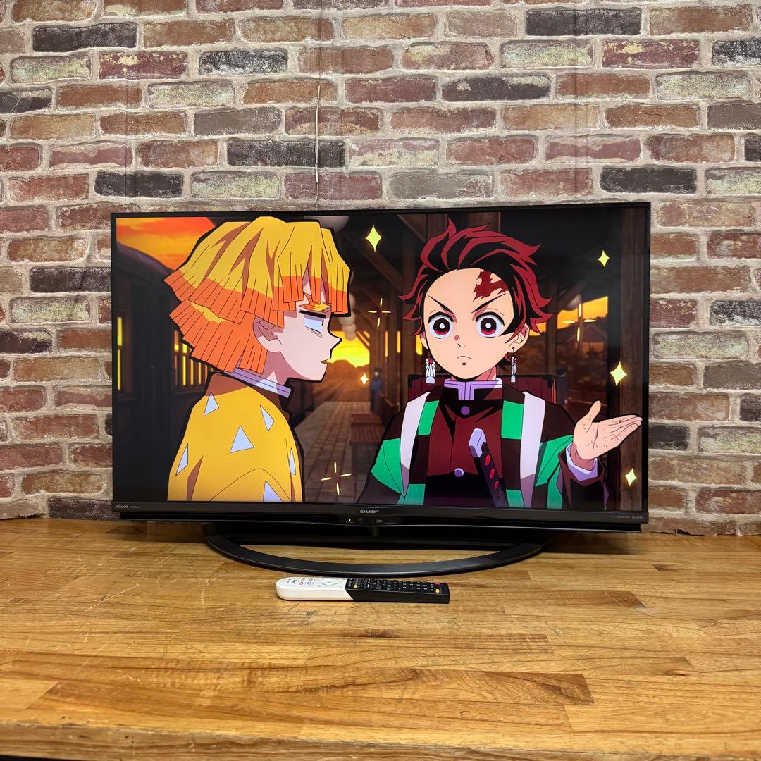 シャープ 40V型 4K液晶テレビ AQUOS 4T-C40AJ1 動画アプリ○