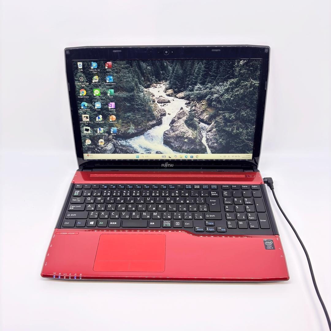 ノートパソコン Windows11 Corei7 SSD オフィス付き A21