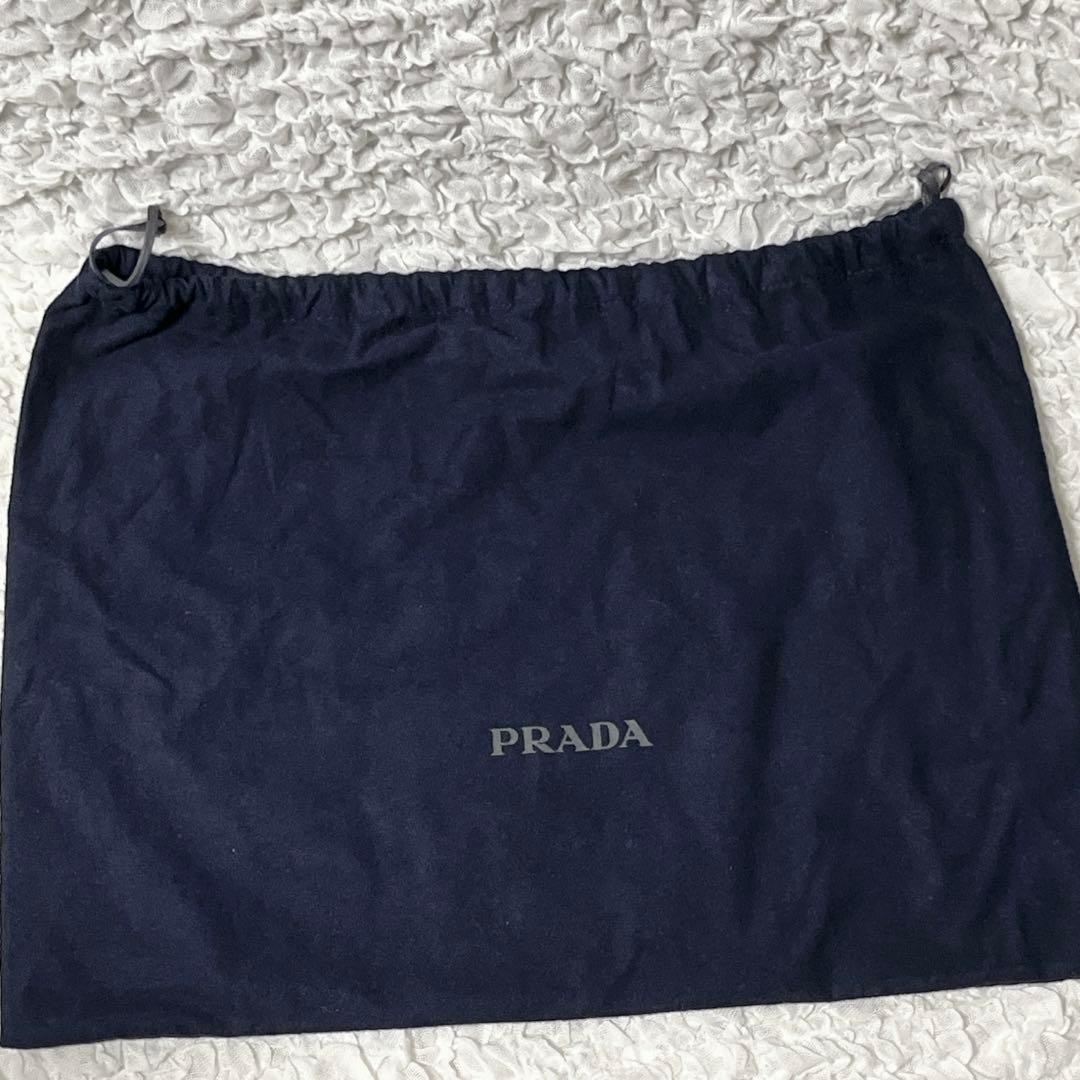 極美品✨プラダ ウエストバッグ テスートナイロン 三角ロゴ　PRADA