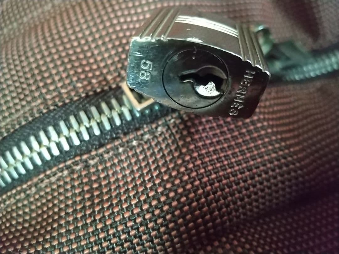 【美品】HERMES エルメス トートバッグ エールラインMM※年末年始発送可※