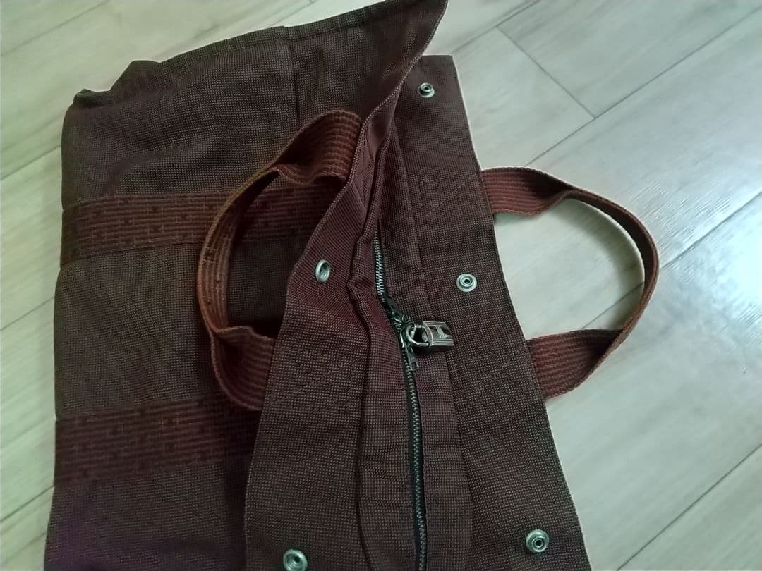 【美品】HERMES エルメス トートバッグ エールラインMM※年末年始発送可※