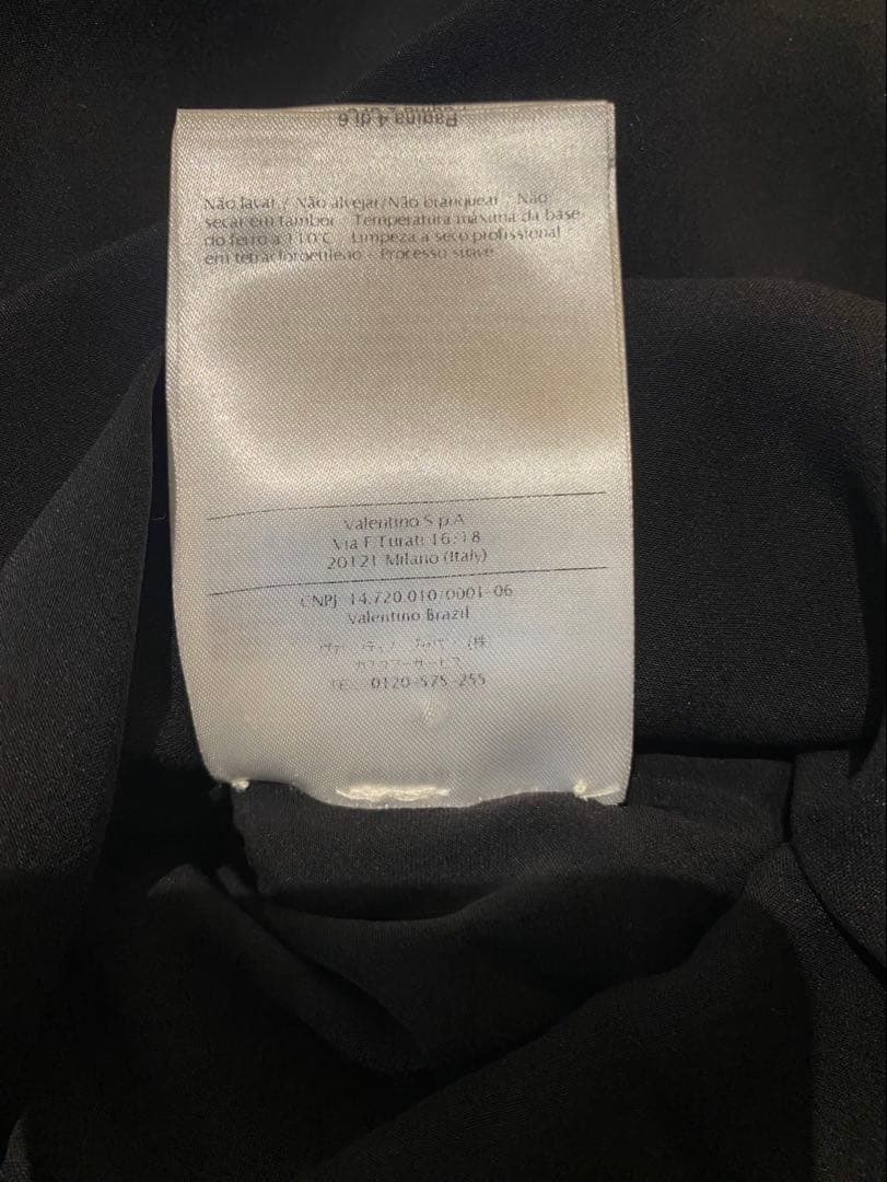 ヴァレンティノ　ドレスライン