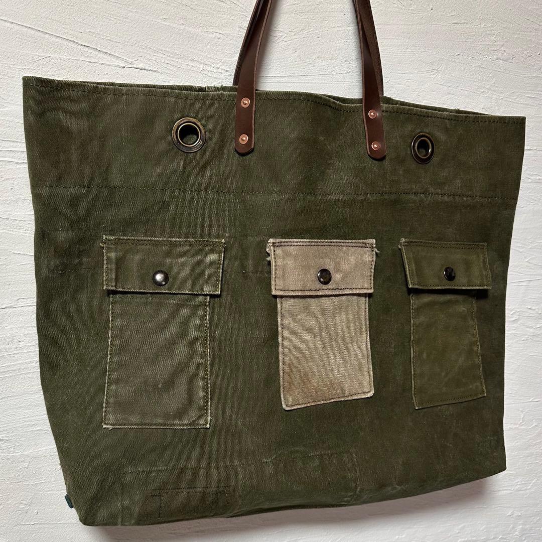70'sビンテージ ミリタリー アメリカ軍 トートショルダーバッグ RRL 33