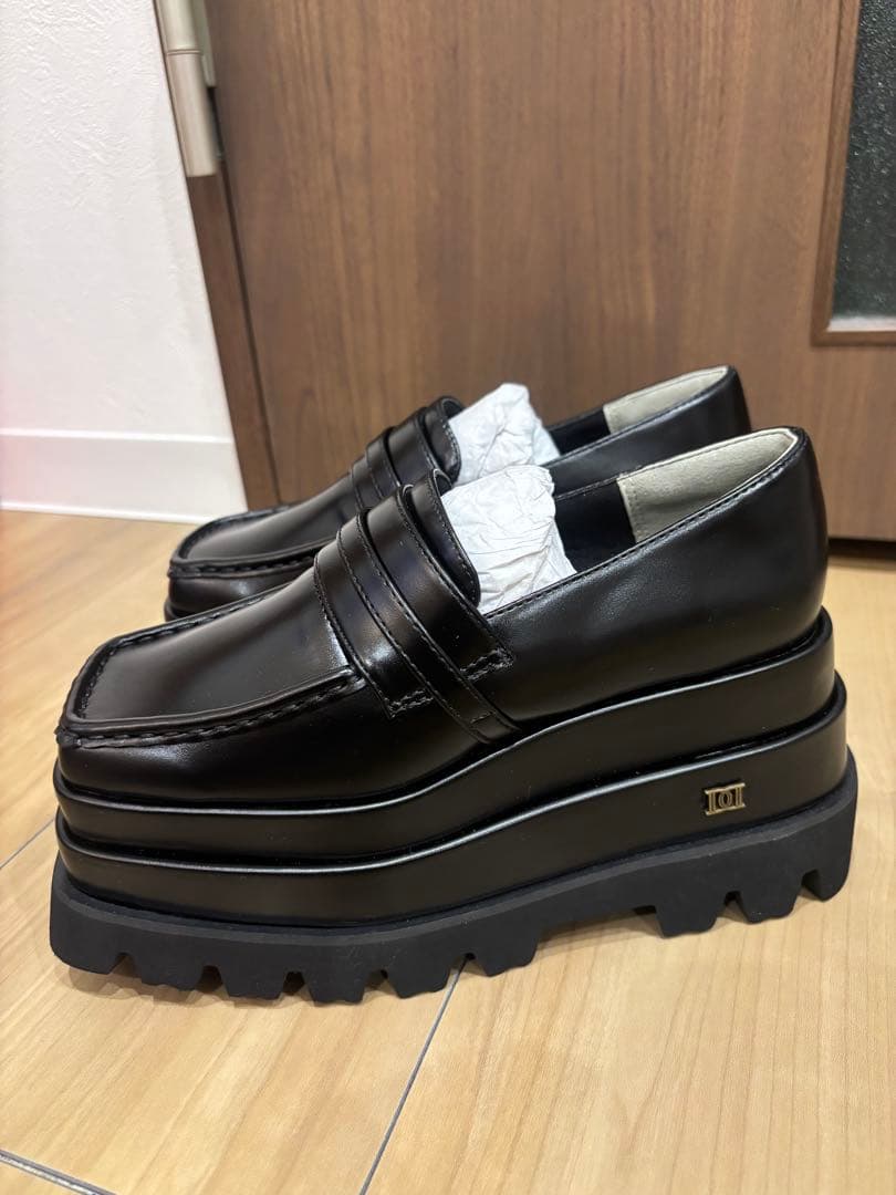 新品！プラットフォームローファー　Sサイズ　革靴　Darich 値下げ中！