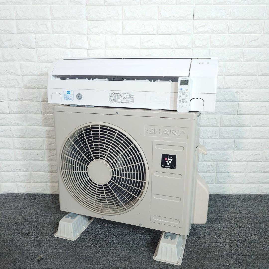 SHARP エアコン AY-R22N-W 6畳用 2023年製 家電 G045