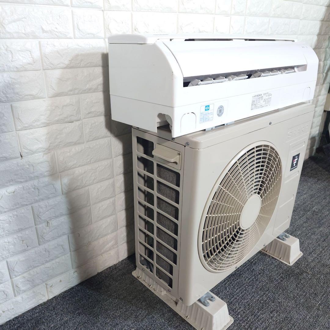 SHARP エアコン AY-R22N-W 6畳用 2023年製 家電 G045