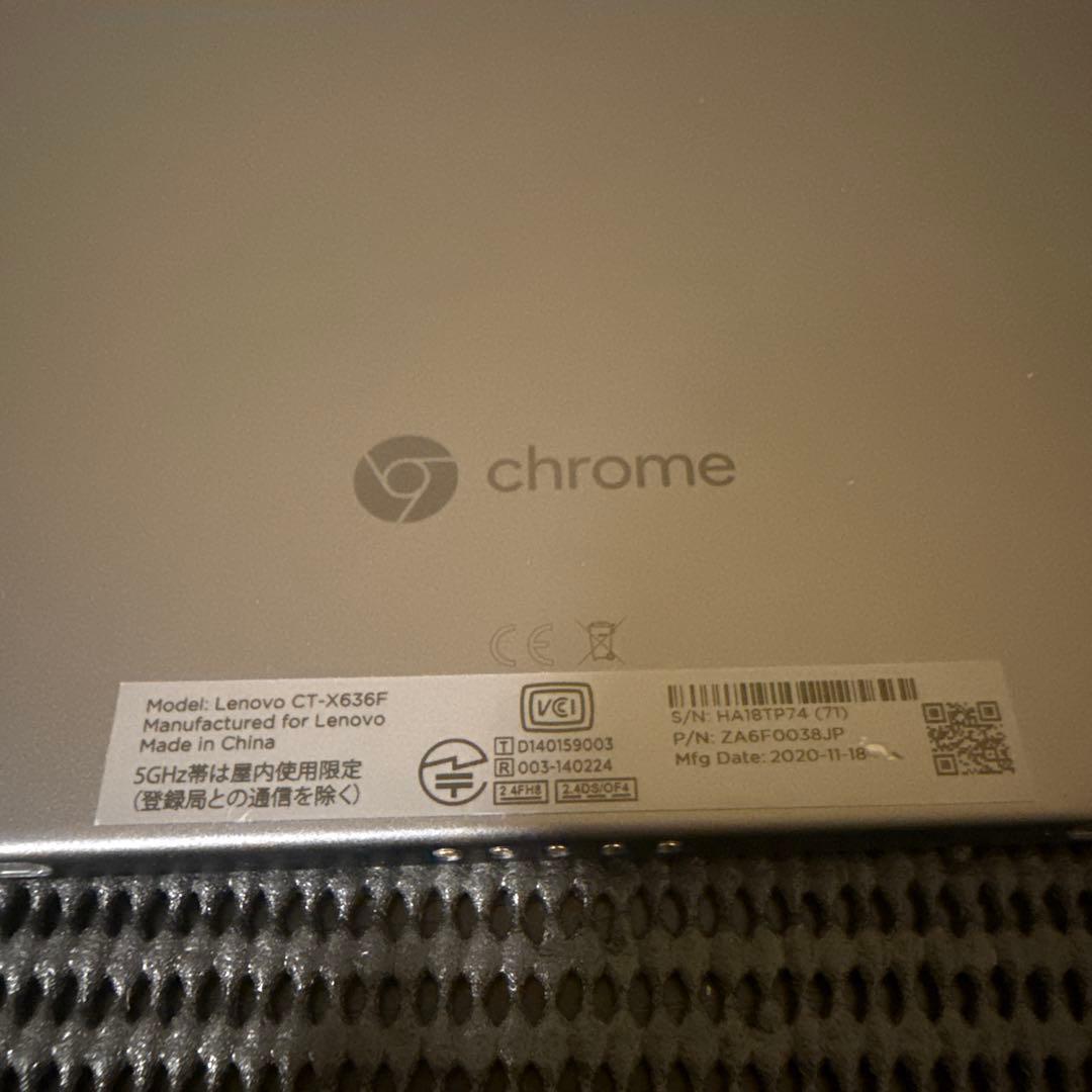 J54レノボ　IdeaPad Duet Chromebook 本体　128gb