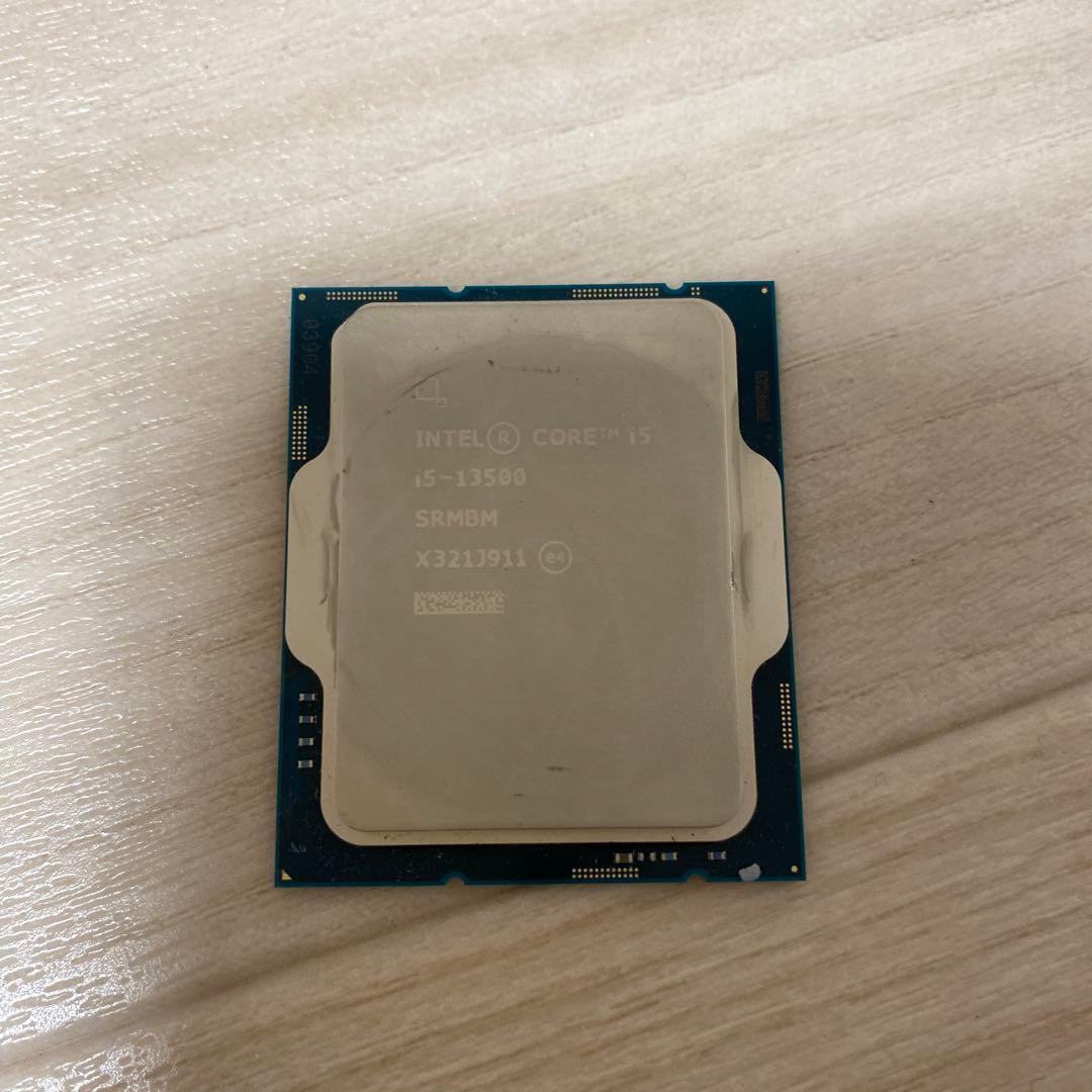 intel core CPU-i5 13500 動作品