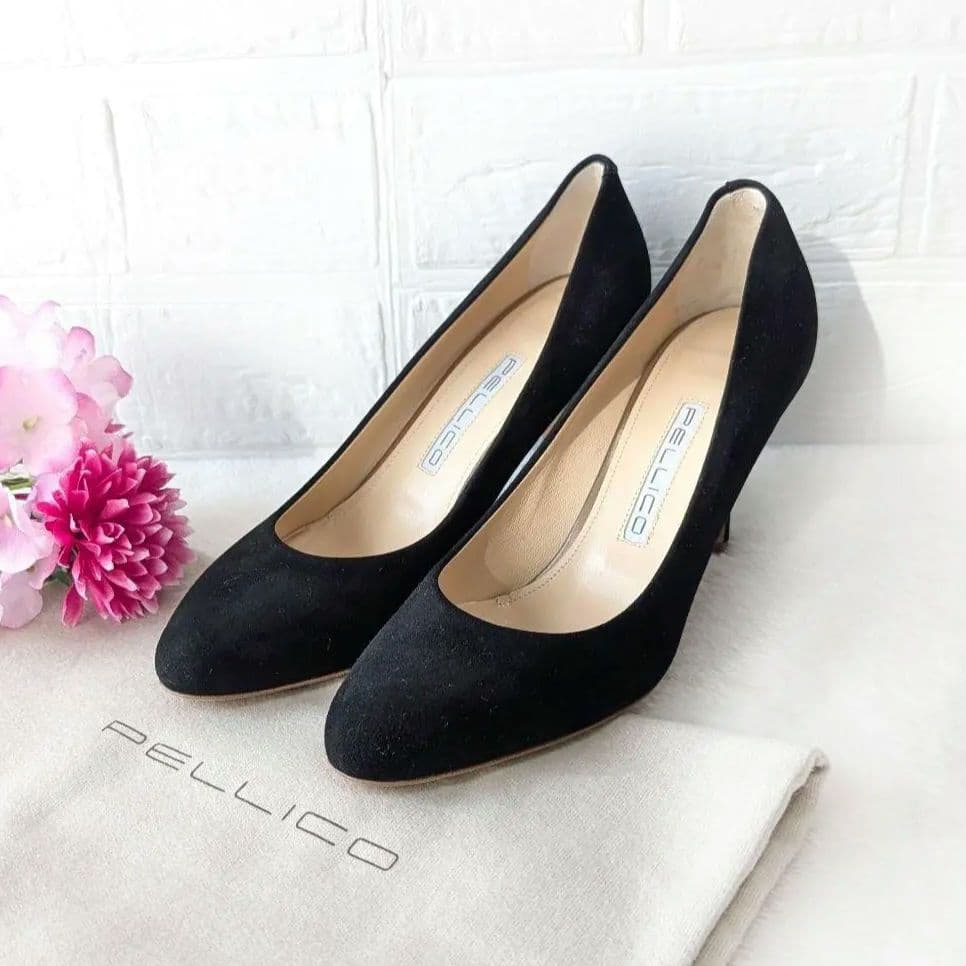 ✨ほぼ未使用✨ペリーコ パンプス 黒 冠婚葬祭 フォーマル