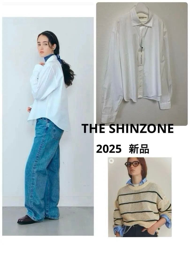 【新品・未使用】THE SHINZONE SHORT PECK SHIRT