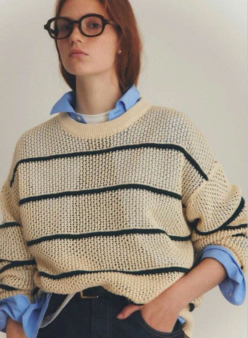 【新品・未使用】THE SHINZONE SHORT PECK SHIRT