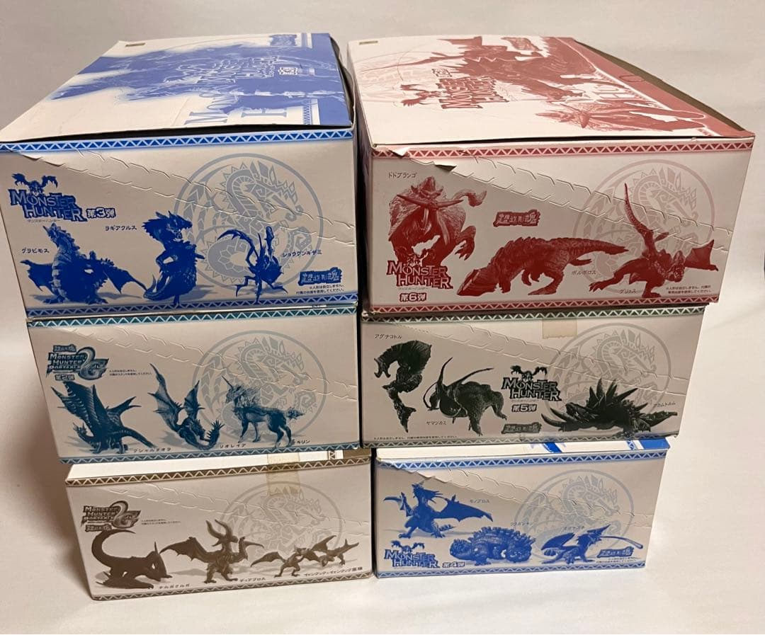 フルコンプ　超造形魂　モンスターハンター 第一弾〜第六弾まとめて。
