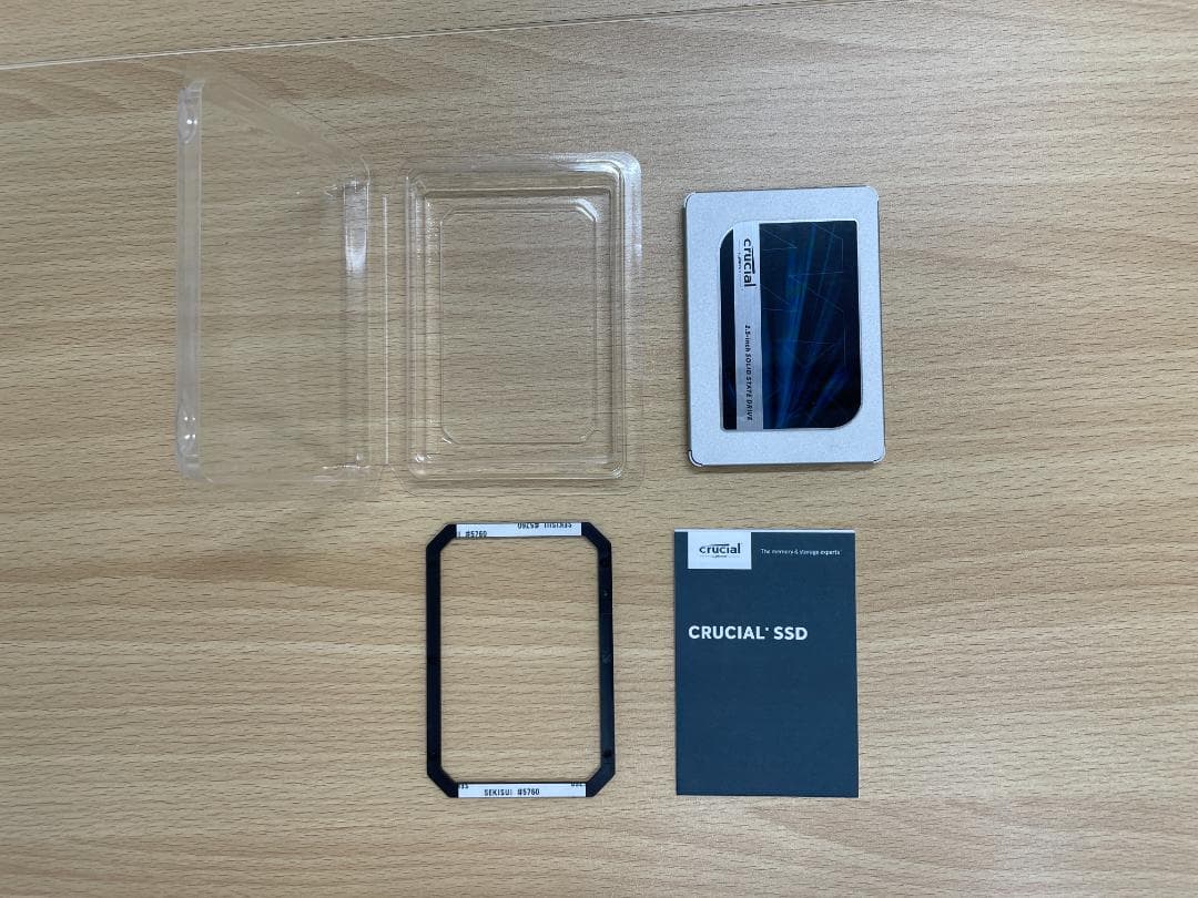 crucial SSD SATA MX500 500GB 2.5インチ　50個