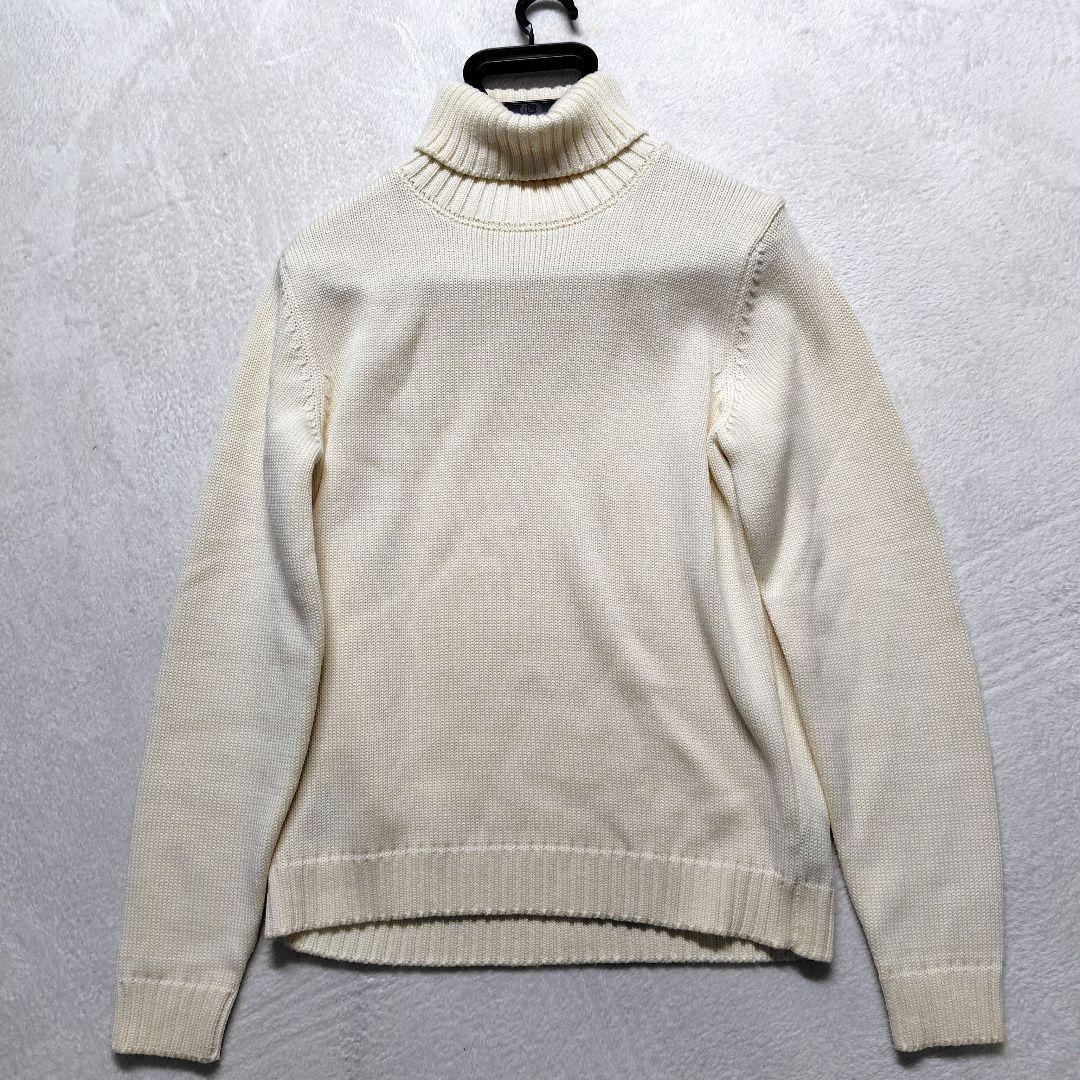 未使用に近い　現行　ZANONE ザノーネ　タートルネック　ニット　46　肉厚