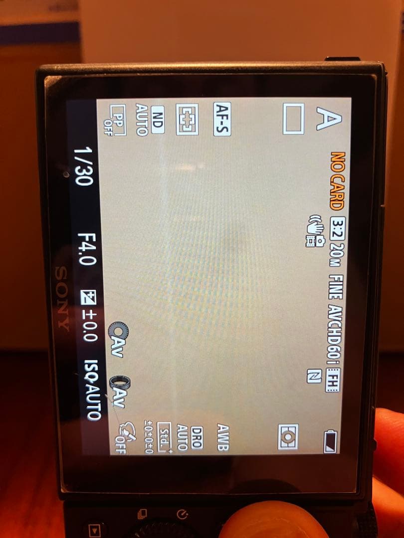 【値下げ・ゴミ映り有】SONY Cyber-shot DSC-RX100M4