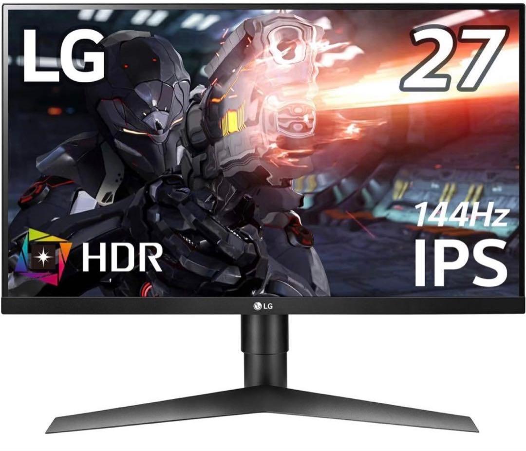 LG 27GL650F-B 27インチ 144Hz IPS モニター