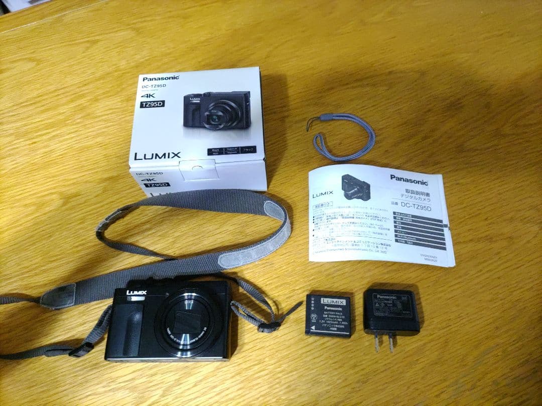 【美品】Panasonic LUMIX DC-TZ95D(ブラック)