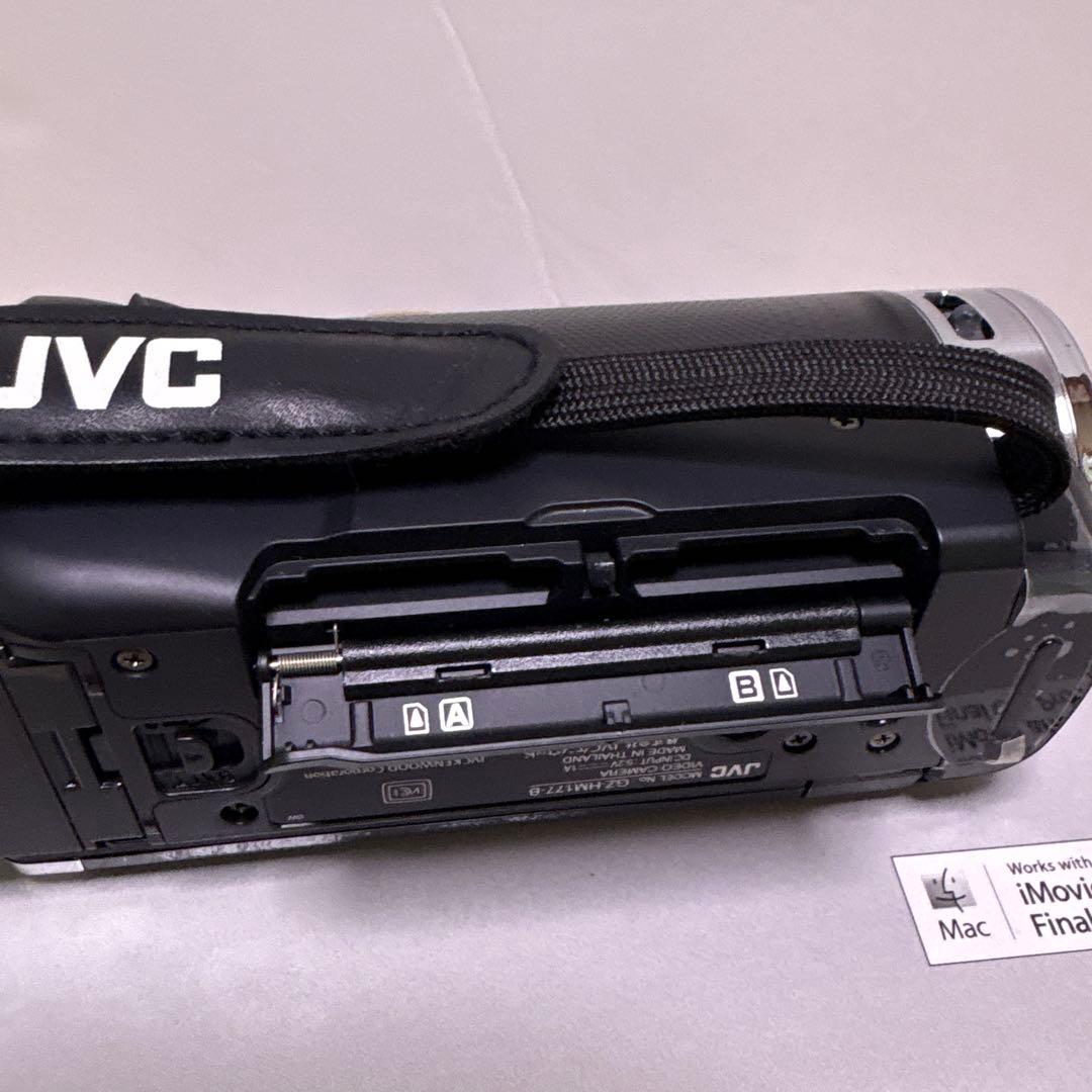 JVC ハンディビデオカメラ GZ-HM177-B 美品