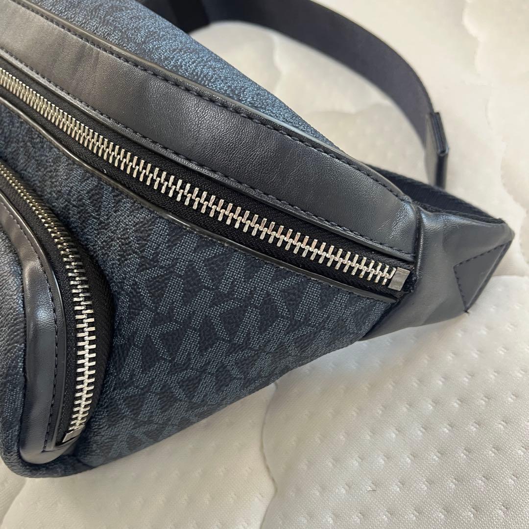 美品 MICHAEL KORS ウエスポーチ ボディバッグ メンズ