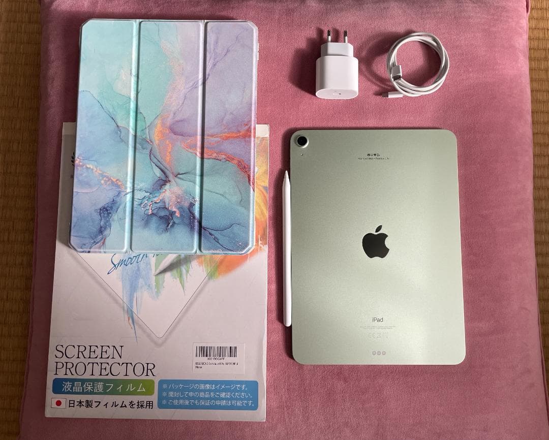 【極美品】Apple iPad Air4 256GB + Pen【4点セット】