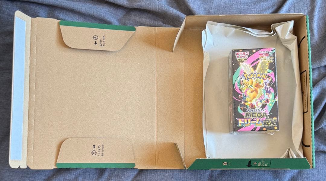ポケカ　MEGAドリームexBOX シュリンク付き 納品書付