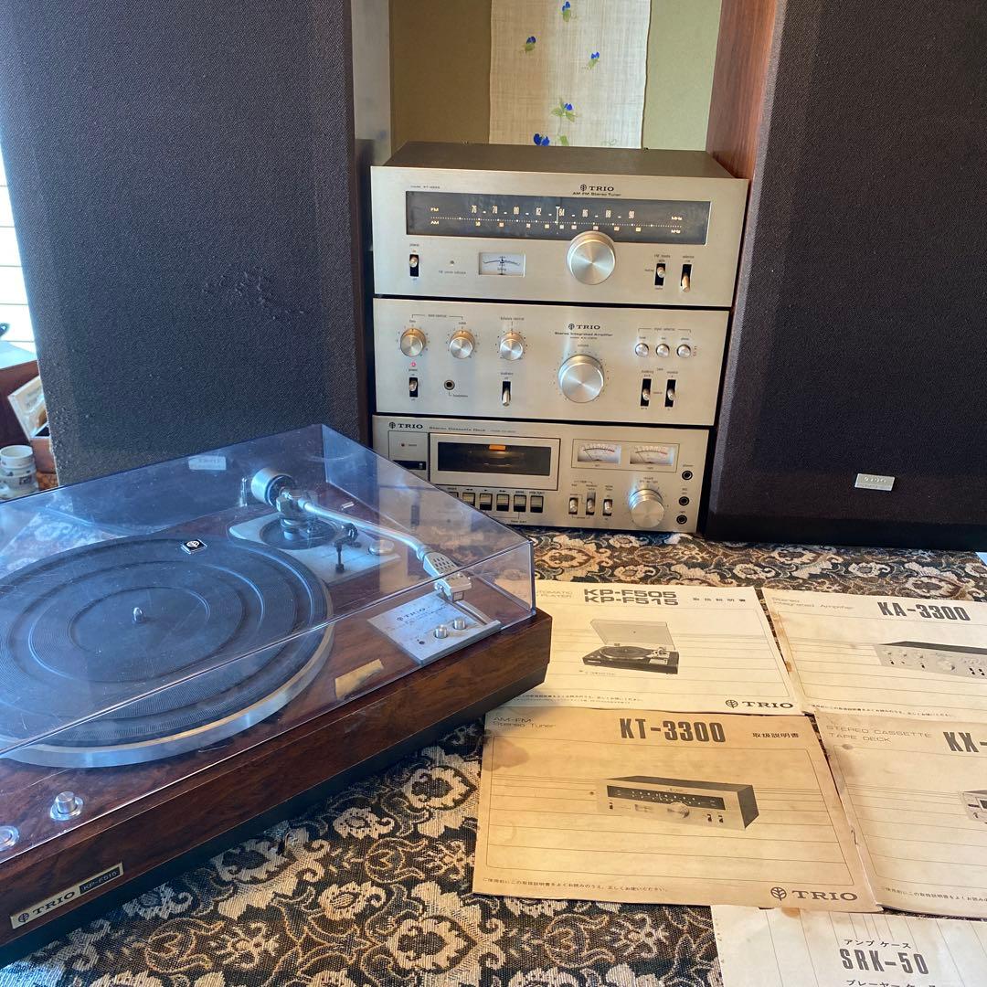 1976年購入TORIO  SYSTEM  components