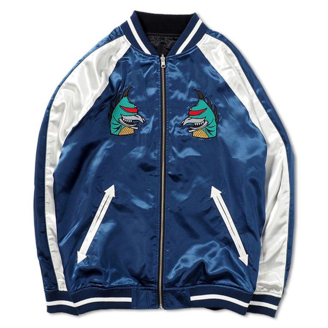 新品未開封　パンクドランカーズ　ガイガン　ヘドラ　ゴジラ　リバーシブルスカジャン