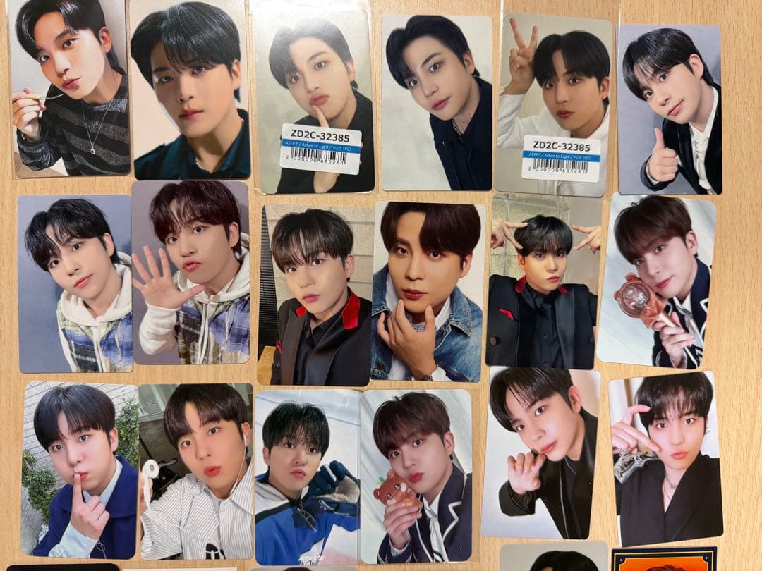 ATEEZ ジョンホ　各種　トレカセット