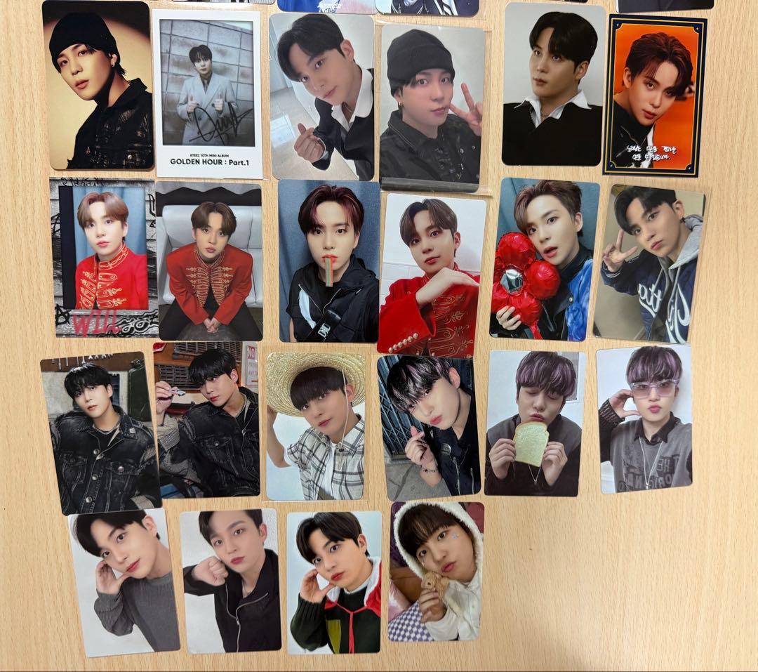 ATEEZ ジョンホ　各種　トレカセット