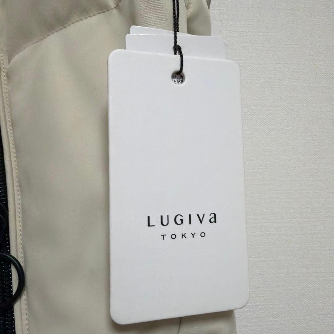 LUGIVA ルギバ　オフホワイト ダウンベスト 38 新品　レディース
