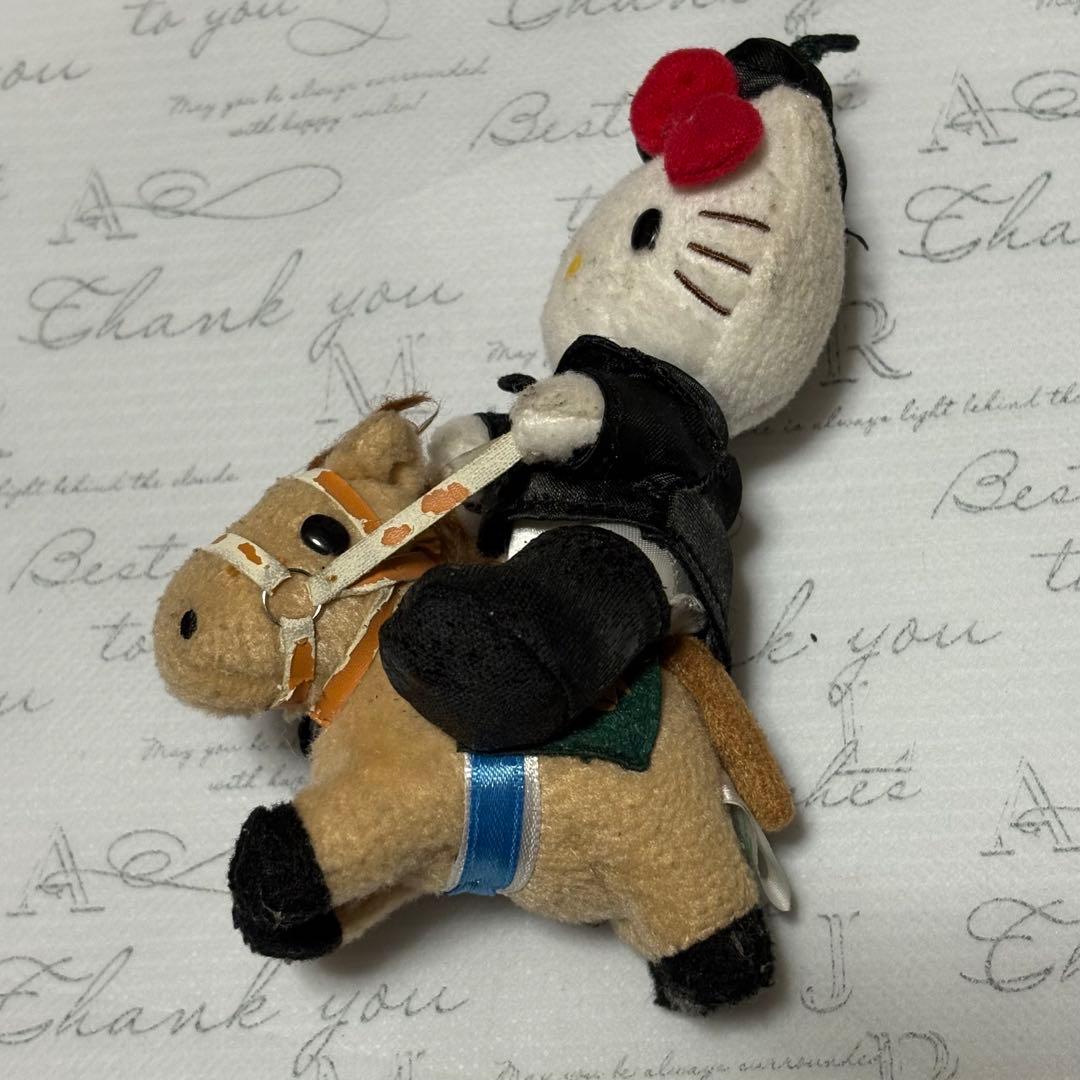 ハローキティ 乗馬クラブクレイン コラボマスコット