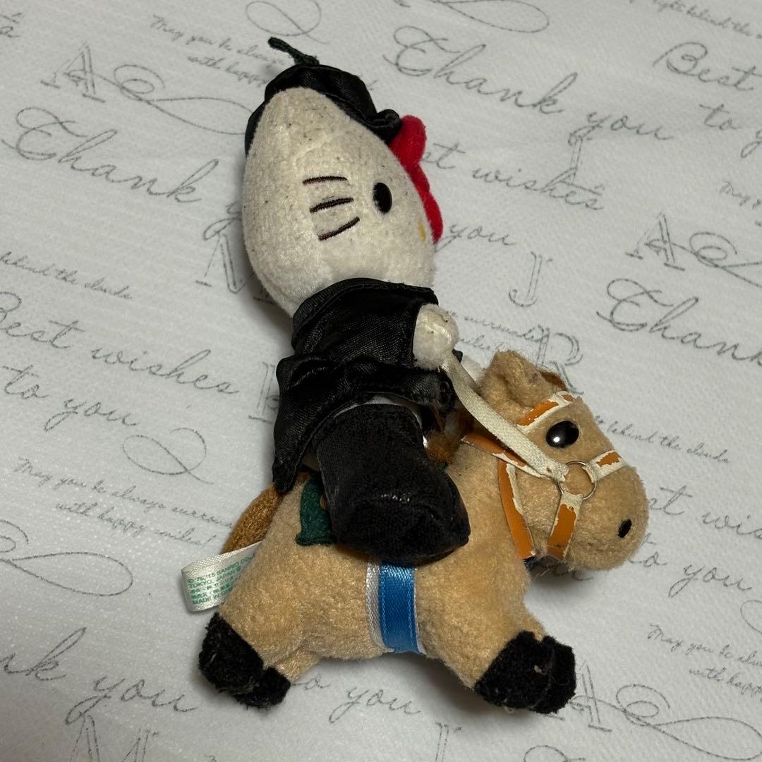 ハローキティ 乗馬クラブクレイン コラボマスコット