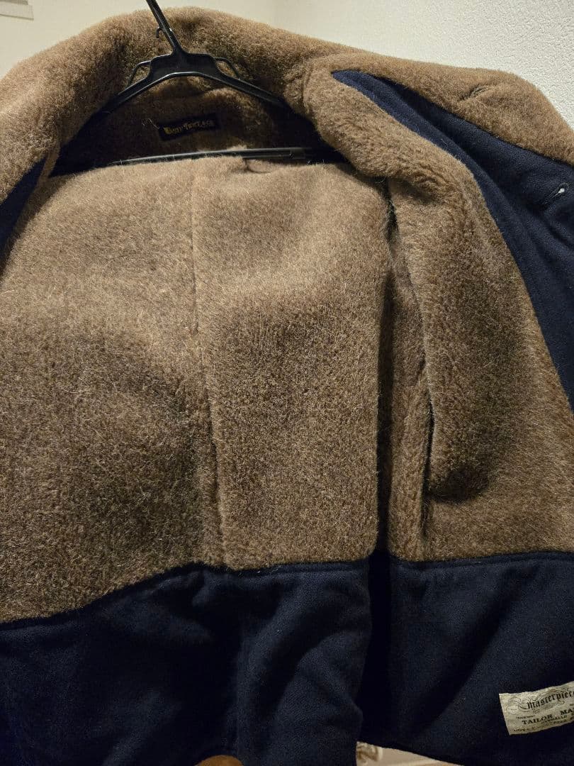 waste twice チェスターコート アルパカ