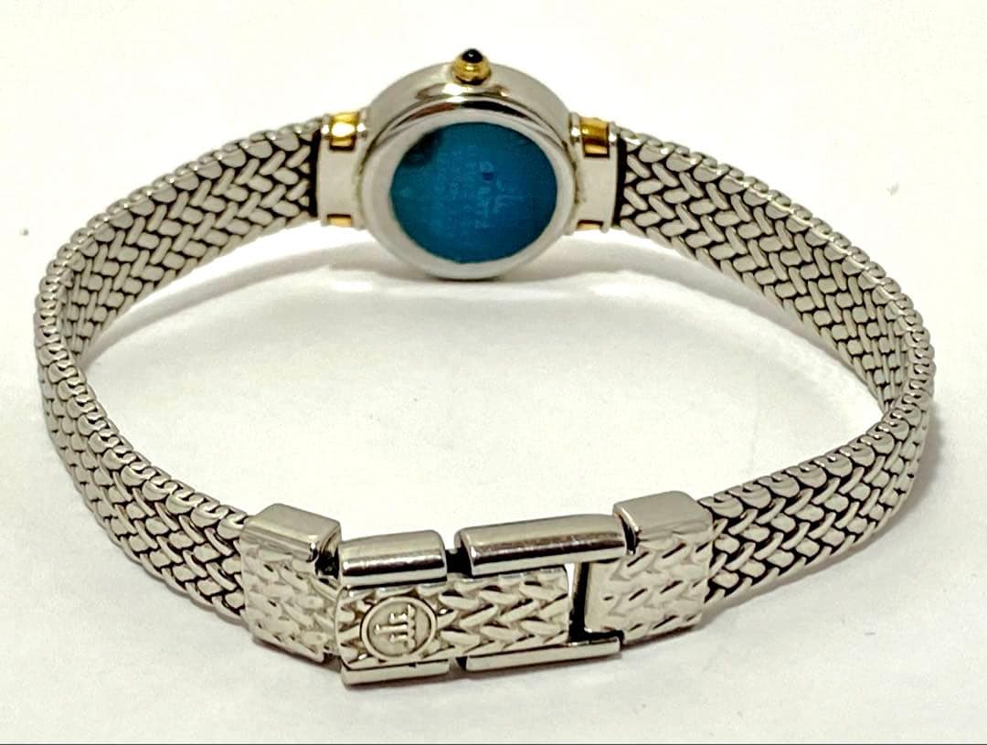 SEIKO CREDOR 1E70-0100 SS+18KT ダイヤ 腕時計