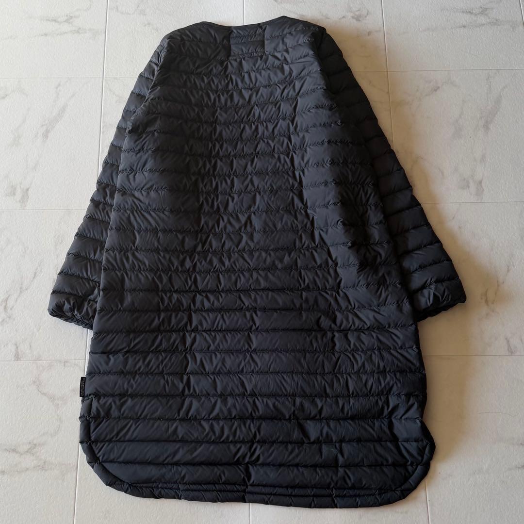 美品*トラディショナルウェザーウェア アークリーロングダウンコート ブラック36