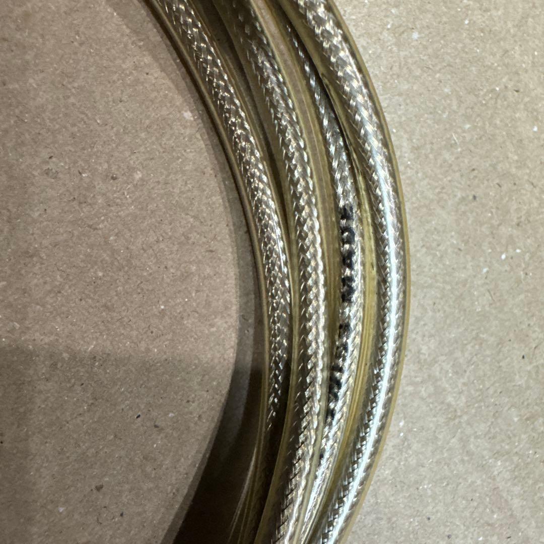 TORENS トーレンス 銀メッキ RCAケーブル1m