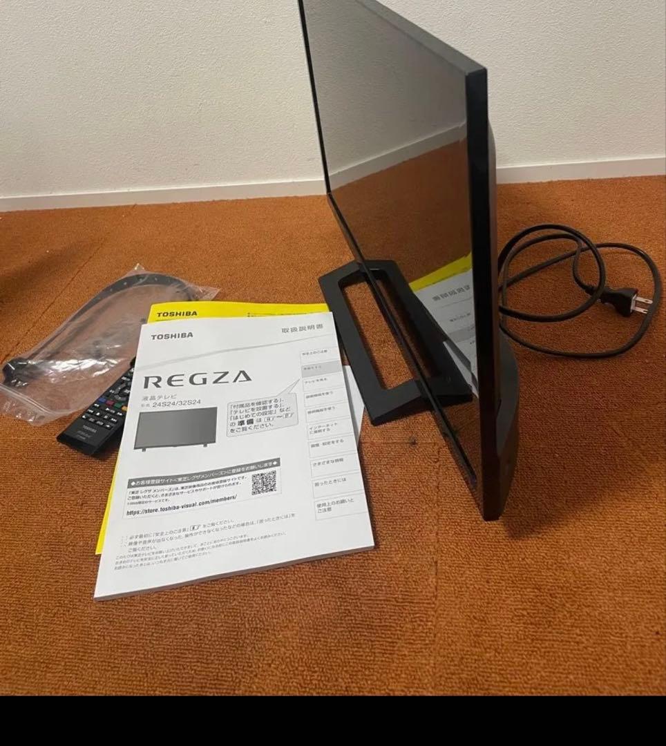 ヤスミン 東芝 液晶テレビ 24V型 2020年製 24S24 外付け