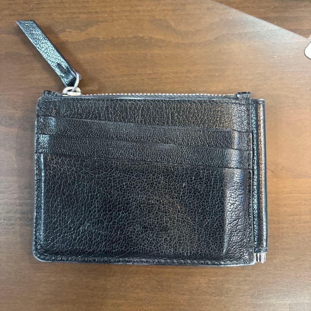 メゾンマルジェラ　マネークリップ　財布　二つ折り