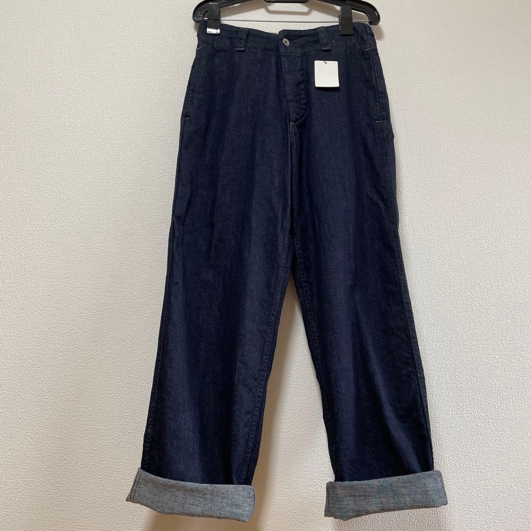 パンツ MARGARET HOWELL MHL. CANTON LIGHT DENIM