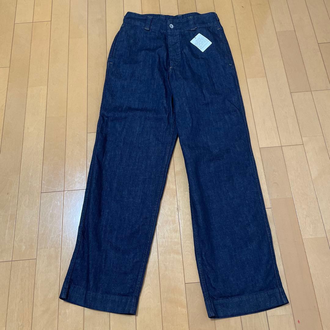 パンツ MARGARET HOWELL MHL. CANTON LIGHT DENIM