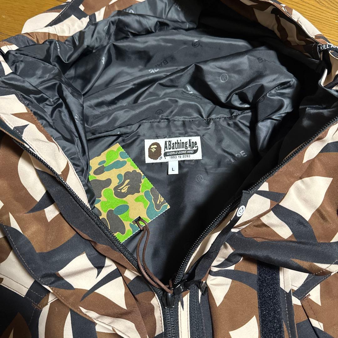 BAPE初期復刻 TRIAL CAMOスノボジャケット⭐︎NUMBER NINE