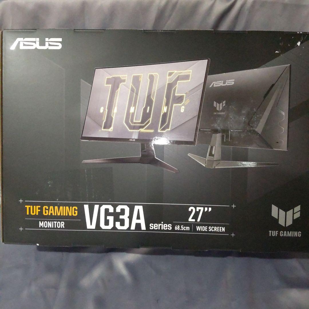 TUF GAMING MONITOR　VG27AQ3A 新品！未使用！