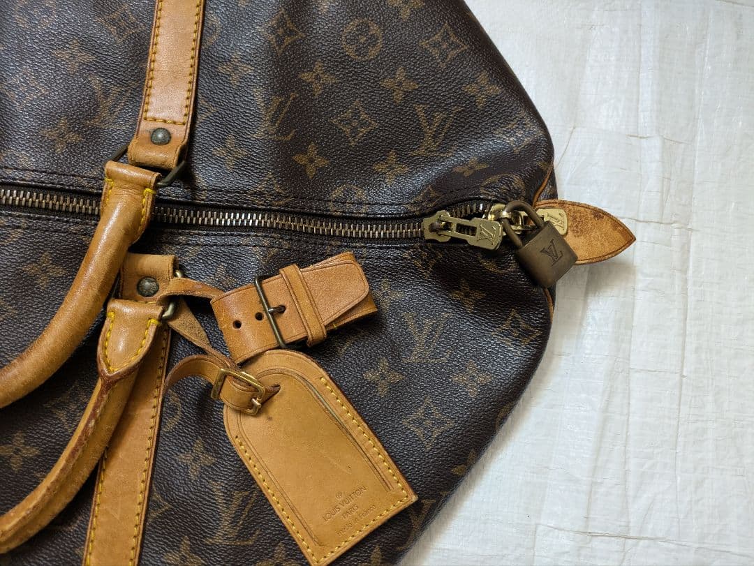 LOUIS VUITTON ルイヴィトン キーポル50 モノグラム ボストン
