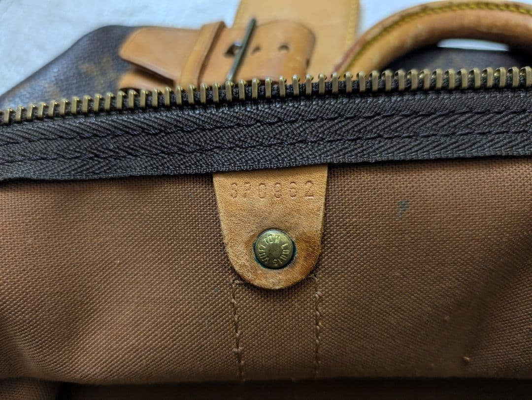 LOUIS VUITTON ルイヴィトン キーポル50 モノグラム ボストン