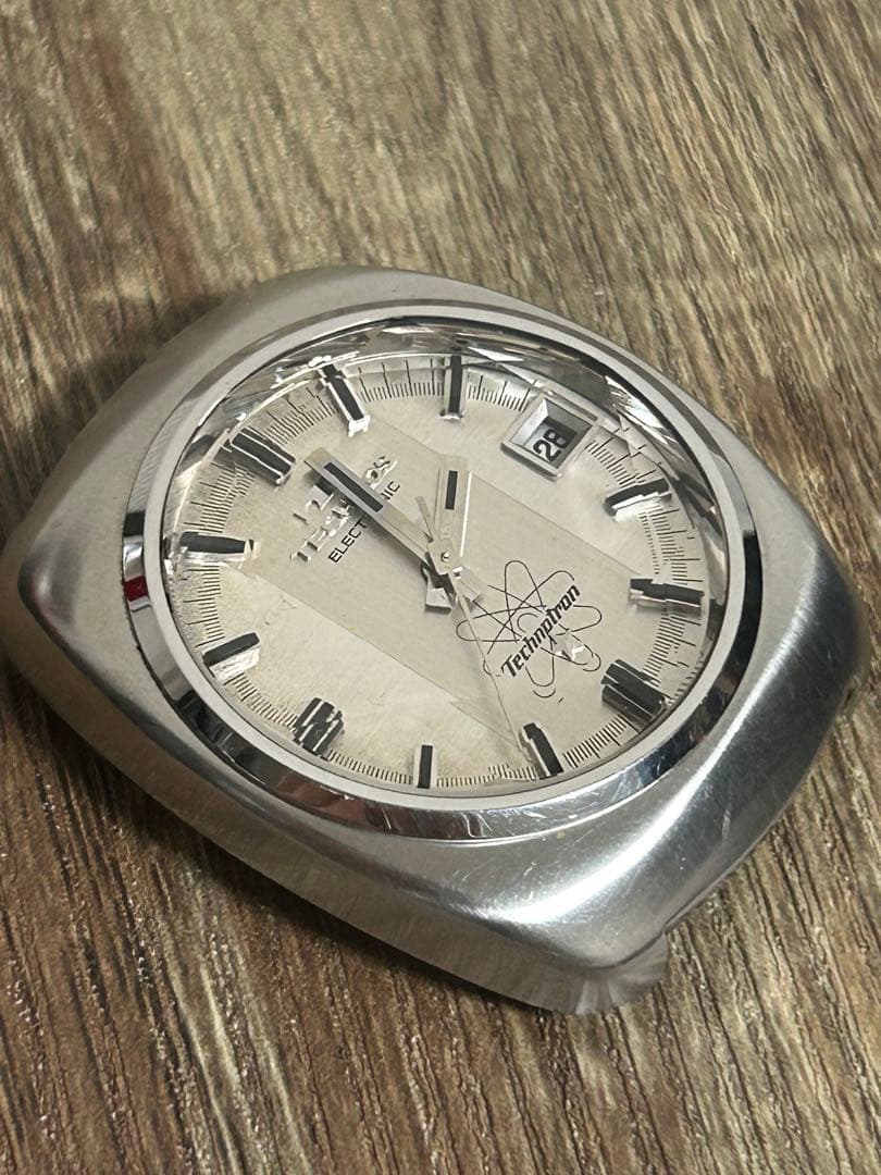 【ジャンク】TECHNOS テクノトロン 腕時計 箱付き