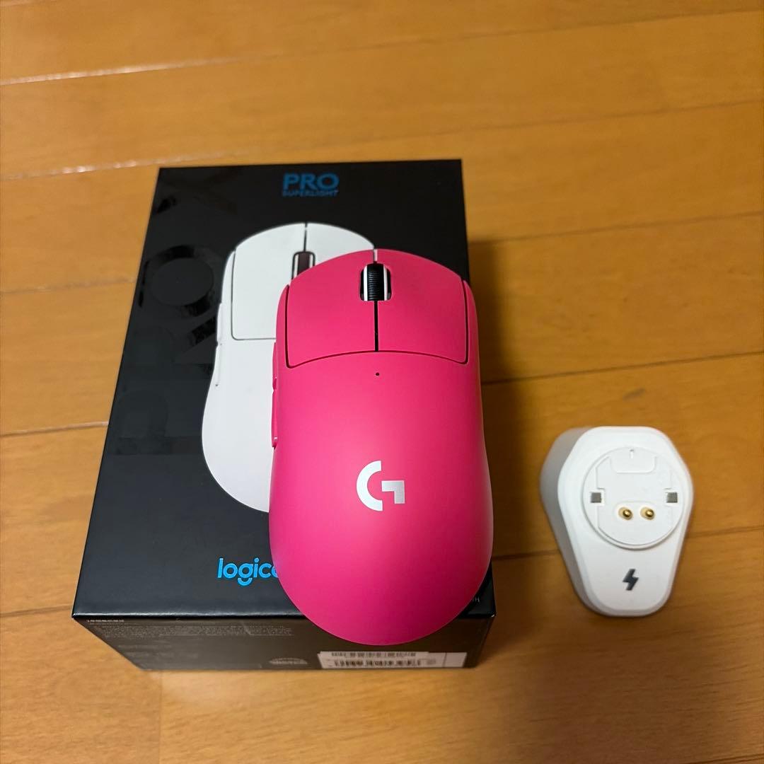 Logicool GPro wireless superlight マゼンタ
