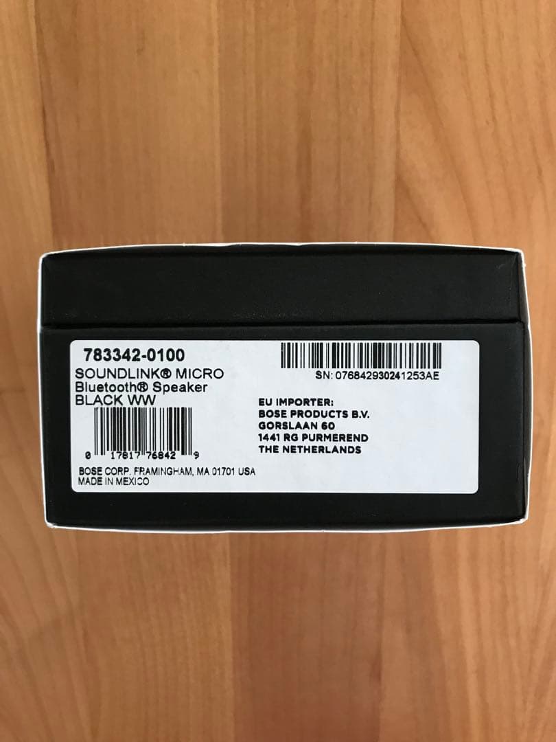 スピーカー・ウーファー BOSE SOUNDLINK MICRO Bluetooth speaker