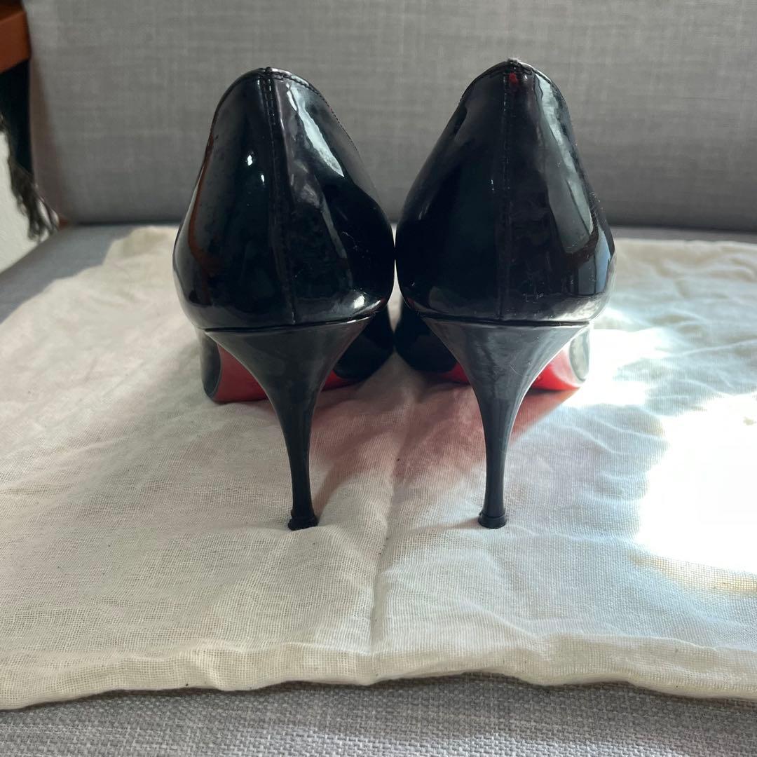 Christian Louboutin Pigalle 36.5 エナメル 黒