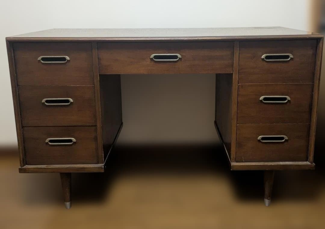 送込！総木！ドレクセルヘリテイジ製米軍将校向けリシェル執務机